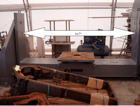 18300 lb. Aronson #DCG180, drop center gravity welding positioner, 48" x48" tbl, 7.5 HP - Image 1
