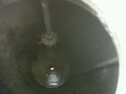 10 gallon Stainless Steel mixing tank, belt driven agitator/mixer, has shaft and blades, no drive, Carbon - Image 2