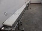 10" wide x 23.9' long, Keenline, Stainless Steel conveyor, neoprene belt, 32"-35" infeed/discharge range, 3/4 - Image 2