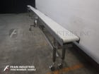 10" wide x 23.9' long, Keenline, Stainless Steel conveyor, neoprene belt, 32"-35" infeed/discharge range, 3/4 - Image 3