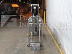 10" diameter x 12.6' long, Cozzini #CSC1014, 304 Stainless Steel, portable incline screw conveyor - Image 4