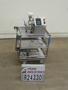 Fitzpatrick #L1A, lab scale Stainless Steel reduction/hammermill, fixed/blunt/kife hammers, 4" inlet/outlet - Image 1