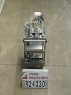 Fitzpatrick #L1A, lab scale Stainless Steel reduction/hammermill, fixed/blunt/kife hammers, 4" inlet/outlet - Image 3