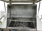 25 cu.ft. Ross #42N-25, 304 Stainless Steel, double ribbon blender w/bag break station with lid, 4" bottom - Image 2
