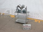 .26 cu.ft. Patterson #LSB, Stainless Steel, 8 quart, table top twin shell mixer, screw down covers, 3" x - Image 4