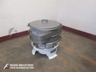 30" Sweco #MX30S66LKWC, single separation vibratory sifter, 6" diameter discharge port, top cover - Image 5