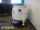 150 gallon Tycon USA, glass lined low pressure jacketed mixing tank, lift up covers, 38" diameter x 32" deep - Image 3
