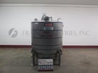 500 gallon Feldmeier, 316 Stainless Steel, low pressure jacketed tank, 51" diameter x 60" straight wall - Image 1