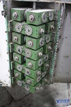 Oakley #R1, 8 station horizontal reducing mill, 3/4 HP, 230 V., serial #50-525, #68026 - Image 3