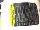 5 HP 1750 RPM Baldor, Fr.184T, ODP, 13.2/6.6 amp, 230/460 Voltss - Image 3