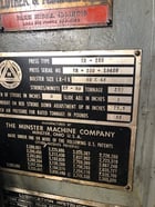 250 Ton, Minster #E2-250, 1.5" stroke, 18" Shut Height, 125-250 SPM, air clutch & brake - Image 7