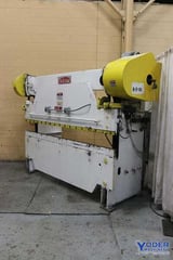 Image for 45 Ton, Heim #45-8, press brake, 8' overall, 78" between housing, 2" stroke, 12" SH, air clutch, 5 HP, #68981
