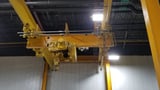 Image for 10 Ton, Yale, 11' 4" Span, 20' lift, radio/pendant, 116' L freestanding structure, 1995, #1884