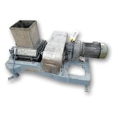 Image for Fitzpatrick dual roll lump breaker lump breaker crusher, Stainless Steel, 10" square inlet, 3 HP, used, #15346