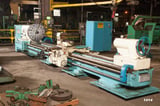 Image for 26" x 196" gap bed lathe, 1191-248, 31" spindle size, 39" max over ways, taper attachment, IN & MM threadings, 50 H.P., 2 steady rests26" x 196" gap bed lathe, 1191-248, 31" spindle size, 196" max C-C distance, 26" over carriage, 39" max over ways, t