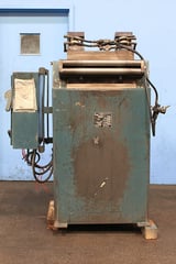 Image for 18" x .187" Cooper Weymouth #18C, straightener, 7 straightening rolls, 2 pinch rolls, loop control, linear counter, 1984, #157609