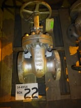Image for 4" Walworth gate valve, 300 lb., WCB body, new/unused