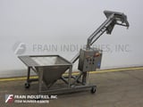Image for 4" diameter, Flexicon #1450, screw conveyor, with 4" x 36" x 28" hopper, 69" discharge height, 2 speed top drive motor