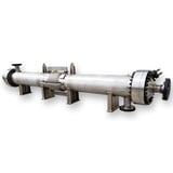 Image for 622 sq.ft., 150 psi shell, Precise Finishing, heat exchanger, 316 Stainless Steel, #16253