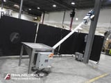 Image for 4" diameter x 10' long, Flexicon #1450, screw conveyor with 36' x 36" W x 27" D hopper with grated cover, 3 HP motor drive (4 available)
