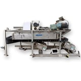 Image for Syntron #FH-22-C-DT, 22" width x 80" L Stainless Steel magnetic vibrating pan feeder dryer, #16314