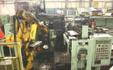 Image for 7" Ajax Axle Forging Line w/Newelco 600 KW ind heater, bar feeder, Fanuc robot, inspect running