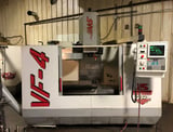 Image for Haas #VF-4, vertical machining center, 50" X, 20" Y, 25" Z, 32 automatic tool changer, 52" x 18" table, 7500 RPM, 1996