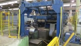 Image for 72" (2000mm) mm x 6mm Atecnin / Fagor Flying Shear Cut-To-Length line line, 50000 lb., right to left, in ground coil car, hydraulic peeler table, entry/exit pinch roll, roller table, inspection table, rebuilt 2012