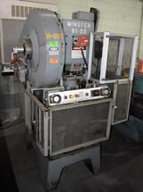 Image for 22 Ton, Minster #B1-22, fixed base gap frame press, 1.25" stroke, 20" x 12" bed, #28752