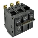 Image for 30 Amps, General Electric, THQB32030, 240 Volts, 10ka@208v, 40 Degrees Celsius, UL listed, bolt-on, thermal magnetic