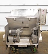 Image for Baker, mixer blender jam hopper, 304 Stainless Steel, 316 Stainless Steel blades, 3 HP, 1735 RPM