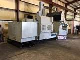 Image for Kent #KMV-32P/VB-3, bridge-mill, 126" X Travel, 79" Y Travel, 35" Z, 6k RPM, 2 speed gearbox, 300 psi coolant thru spindle, 32 automatic tool changer, F-0iMF, 2019