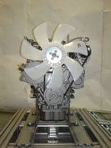 Image for 25 HP Yanmar #3TNV76-CSA, factory new, 25 HP at 3200 RPM generator set, #1415