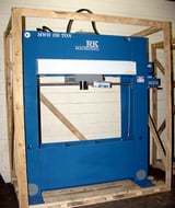 Image for 150 Ton, Press Master #HFP-150MWH, 16" stroke, 10" bore, moveable work head, #149945