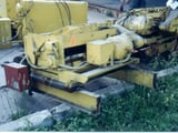 Image for 5 Ton, Robbins-Myers lug mounted cable hoist, 30' lift, 20 FPM, 1970 (3 available)