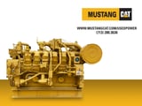 Image for 1000 HP @ 1400 RPM, Caterpillar #G3512-TALE-A3, Natural Gas engine, rebuilt, 2004