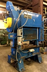Image for 45 Ton, Minster #P2, high speed production press, 2.5" stroke, 15" Shut Height, 38" x28" bed, 200-400 SPM, under power