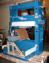 Image for 150 Ton, Press Master #RTP-150, 16" stroke, roll-in bed, 4-Axis, powered hydraulic roll-in table, #160046