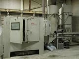 Image for 5" x 48" x 48" Delong/Innovative Sys thru-feed & blast cabinet peening & deburring system, (2) dust collectors, #28787