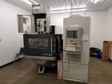 Image for ONA #AX4, wire cutting Electrical Discharge Machine, 23.6" X, 15.74" Y, 15.74" Z, 240 IPM, chiller, automatic wire threading, wire chopper, submerged cutting, filtration, 2011