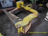 Image for 20000 lb. Acco C-hook, 35" throat, 59" long arm, free standing desing-fabricated legs