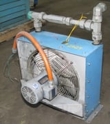 Image for Hayden ND-208-12, air type heat exchanger, 14" dia fan, .5 HP, 1.5" ports, #2424