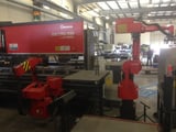 Image for 125 Ton, Amada #1253-MH, 10.2' overall, 106.3" between housing, 5.9" stroke, 15.7" throat, 16.5" open, Astro 100-NH robot, load/unload ERX-1210 robot, 2000