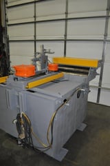 Image for 24" x .25" Feed-Lease, air feeder, 5-roll straightener, 18" stroke, 5" bore cylinder