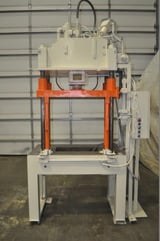 Image for 30 Ton, B & T #Rapid-Press, 4-post hydraulic press, 18" stroke, 26" daylight, 47-1/4" x28" bed