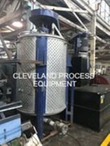 Image for 700 gallon Stainless Steel dimple jacket tank, with top entering disperser, bottom outlet