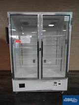 Image for Incubator, Jordan Jordon Freezer #FT-2-BRGCH-V2, dual sided w/dual glass doors, 23" wide x 25" deep shelf spacing, #46397