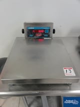 Image for 100 lb. Doran #7000XL, Bench Top Scale, Stainless Steel, 15" x 15" platform, Class III, serial #731278, #36533