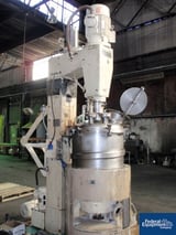 Image for 20/7.5 HP Netzsch #PMD-VC250, pre-mix vacuum disperser, 250 liter/66 gal.capacity, Stainless Steel contacts.7.5 HP slow speed agit, #19049