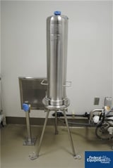 Image for Allegheny Bradford, 316L Stainless Steel Pressure Filter, 50 psi & FV @ 300 Degrees Fahrenheit  int, removable filter hsg.on stand, 2001, #45330, 2001